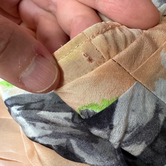 MOSCHINO Cheap and Chic Watercolor Silk Floral Dress - Picture 7 of 7